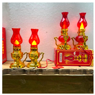 Đèn thờ chạy pin