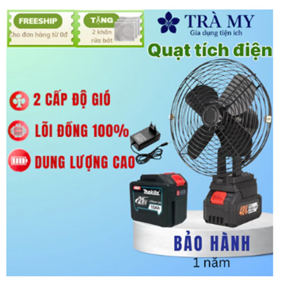 Quạt tích điện lồng sắt